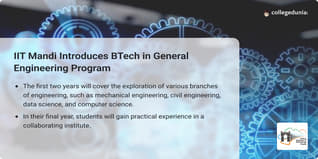 IIT Mandi Introduces BTech in General Engineering to Meet Evolving Industry Demand